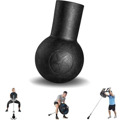 Yes4All Barbell Bomb Transformeer je training met landmijnopzetstuk voor Barbell, Landmine Base Persen, rijen, rotaties, Split Squats Past op 2" Olympische Bars Yes4All Barbell Bomb Transformeer je training met landmijnopzetstuk voor Barbell, Landmine Base Persen, rijen, rotaties, Split Squats Past op 2" Olympische Bars