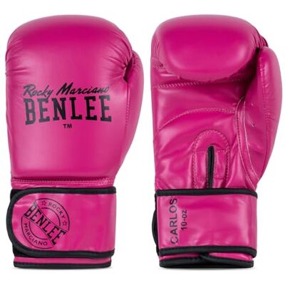 BENLEE Bokshandschoenen van kunstleer (1 paar) Carlos Pink 16 oz BENLEE Bokshandschoenen van kunstleer (1 paar) Carlos Pink 16 oz