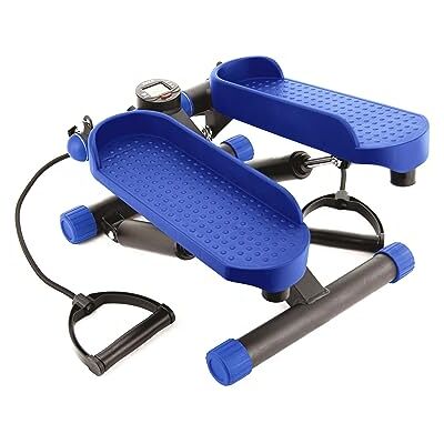 Jocca Unisex Volwassen 6307 Elliptische Twist Stepper met Arm Extensors/Indoor Stepper, met Display Blauw, 1 Jocca Unisex Volwassen 6307 Elliptische Twist Stepper met Arm Extensors/Indoor Stepper, met Display Blauw, 1