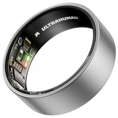 ULTRAHUMAN Ring Air Advanced Sleep-Tracking Wearable, HRV, hartslag- en temperatuurbewaking, track workout, beweging & herstel, waterbestendig tot 100 m ULTRAHUMAN Ring Air Advanced Sleep-Tracking Wearable, HRV, hartslag- en temperatuurbewaking, track workout, beweging & herstel, waterbestendig tot 100 m