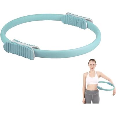 MAGIC SELECT Pilatesring voor training, yoga-ring met dubbele handgreep, pilatescirkel voor weerstand en flexibiliteit, magische banden voor benen en armen MAGIC SELECT Pilatesring voor training, yoga-ring met dubbele handgreep, pilatescirkel voor weerstand en flexibiliteit, magische banden voor benen en armen