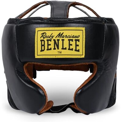 BENLEE Tyson Hoofdbescherming van leer, zwart, S/M BENLEE Tyson Hoofdbescherming van leer, zwart, S/M