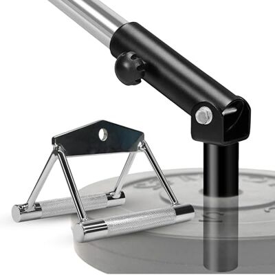 Yes4All T-Bar Rij Plaat Post Insert Landmine, compatibel met 2,5 cm & 5 cm lange halterstangen, geschikt voor 5 cm Olympische platen, 360° draaibare fitnessapparatuur voor full-body workout Yes4All T-Bar Rij Plaat Post Insert Landmine, compatibel met 2,5 cm & 5 cm lange halterstangen, geschikt voor 5 cm Olympische platen, 360° draaibare fitnessapparatuur voor full-body workout