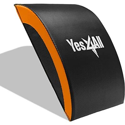 Yes4All Ab Oefenmat/buikspiekje Sit Up Pad Buik- & Core Trainer Mat voor Volledige Bewegingsbeweging Ab Workouts, Oranje Yes4All Ab Oefenmat/buikspiekje Sit Up Pad Buik- & Core Trainer Mat voor Volledige Bewegingsbeweging Ab Workouts, Oranje