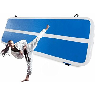 VEVOR , Gymnastiekmat, opblaasbaar, blauw VEVOR , Gymnastiekmat, opblaasbaar, blauw