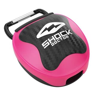 Shock Doctor Volwassenen mondbescherming Box, Pink, 11+, 105C-PI-OS Shock Doctor Volwassenen mondbescherming Box, Pink, 11+, 105C-PI-OS