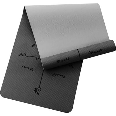 Narwhal Yogamat met oriëntatielijnen, antislip, sportmat voor fitness en pilates, gymnastiekmat, 6 mm dik, milieuvriendelijk TPE-materiaal, 183 x 61 cm Narwhal Yogamat met oriëntatielijnen, antislip, sportmat voor fitness en pilates, gymnastiekmat, 6 mm dik, milieuvriendelijk TPE-materiaal, 183 x 61 cm