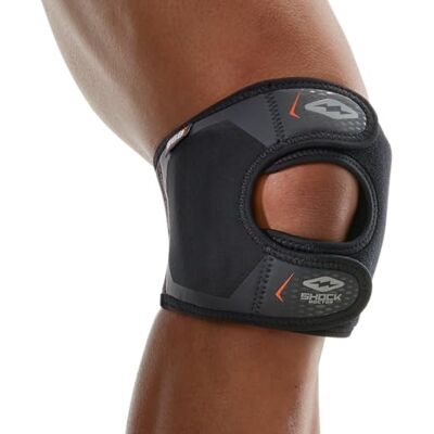 Shock Doctor ShockDoctor Kniebeschermers voor volwassenen, verstelbaar met pads Shock Doctor ShockDoctor Kniebeschermers voor volwassenen, verstelbaar met pads