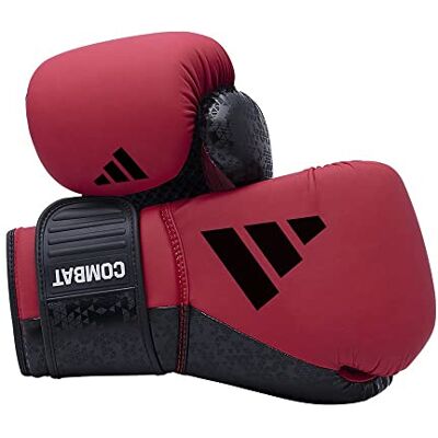 adidas Combat 50 bokshandschoenen, rood/zwart adidas Combat 50 bokshandschoenen, rood/zwart