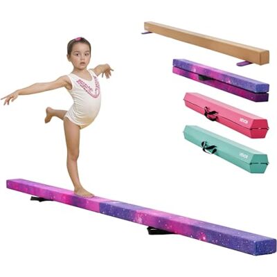 VEVOR 20 cm opvouwbare balansbalk voor kinderen, 136 kg stabiele ondersteuning gymnastiek vloerbalk met antislipmat, gymnastiektrainingsapparatuur met houten kern en anti-slip bodem en draagtas voor VEVOR 20 cm opvouwbare balansbalk voor kinderen, 136 kg stabiele ondersteuning gymnastiek vloerbalk met antislipmat, gymnastiektrainingsapparatuur met houten kern en anti-slip bodem en draagtas voor
