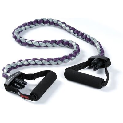 SPRI Gevlochten Xertube weerstandsbanden, premium trainingsband voor dames en heren, trainingsapparatuur voor thuis, fitness, training, comfortabele grip voor kracht, gewicht en weerstand SPRI Gevlochten Xertube weerstandsbanden, premium trainingsband voor dames en heren, trainingsapparatuur voor thuis, fitness, training, comfortabele grip voor kracht, gewicht en weerstand