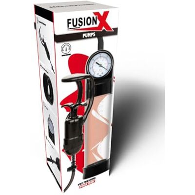 Fusion Pro Penispomp - Drukmeter, Transparante Cilinder Fusion Pro Penispomp - Drukmeter, Transparante Cilinder