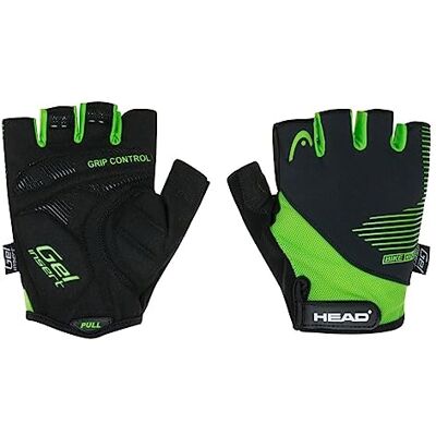 HEAD Handschoenen Kid 7045 zwart/groen, L HEAD Handschoenen Kid 7045 zwart/groen, L
