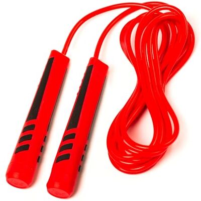 Everlast Unisex Volwassen Sport Boksen Springtouw Gewogen Jump Rope, Rood, 335cm Everlast Unisex Volwassen Sport Boksen Springtouw Gewogen Jump Rope, Rood, 335cm