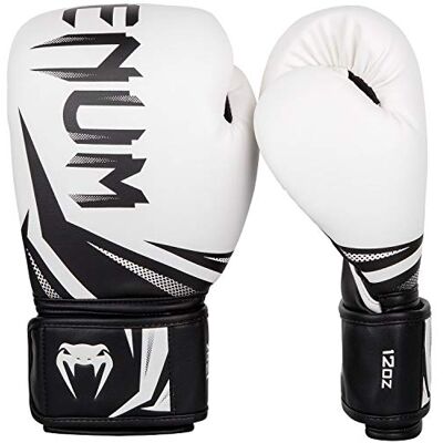 VENUM Challenger 3.0 bokshandschoenen, uniseks, wit/zwart, 35 ml EU VENUM Challenger 3.0 bokshandschoenen, uniseks, wit/zwart, 35 ml EU