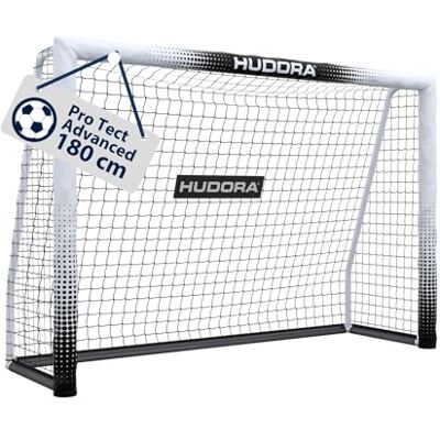 HUDORA Voetbaldoel Pro Tect Advanced – outdoor voetbaldoel met net en weerbestendige ommanteling voor kinderen/volwassenen – eenvoudige opbouw in de tuin – hoogwaardige doelwand met ritssluitingen en HUDORA Voetbaldoel Pro Tect Advanced – outdoor voetbaldoel met net en weerbestendige ommanteling voor kinderen/volwassenen – eenvoudige opbouw in de tuin – hoogwaardige doelwand met ritssluitingen en