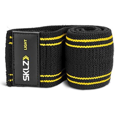SKLZ Unisex's Pro Knit Mini Band Fitness, Zwart SKLZ Unisex's Pro Knit Mini Band Fitness, Zwart