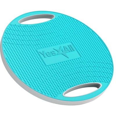 Yes4All EBGL kunststof balansbord van Wiebble, 40 cm, oppervlak, balansbord voor staan, kerntraining, sportschool, hometraining (hemelsblauw) Yes4All EBGL kunststof balansbord van Wiebble, 40 cm, oppervlak, balansbord voor staan, kerntraining, sportschool, hometraining (hemelsblauw)