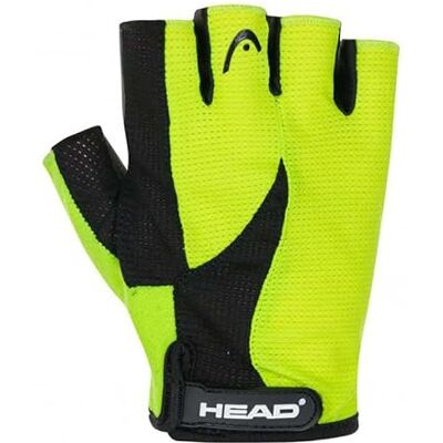 HEAD Heren handschoenen 7011 zwart/neongeel, M HEAD Heren handschoenen 7011 zwart/neongeel, M
