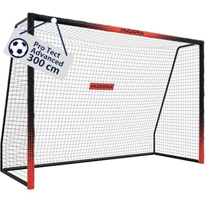 HUDORA Voetbaldoel Pro Tect Advanced – outdoor voetbaldoel met net en weerbestendige ommanteling voor kinderen/volwassenen – eenvoudige opbouw in de tuin – hoogwaardige doelwand met ritssluitingen en HUDORA Voetbaldoel Pro Tect Advanced – outdoor voetbaldoel met net en weerbestendige ommanteling voor kinderen/volwassenen – eenvoudige opbouw in de tuin – hoogwaardige doelwand met ritssluitingen en