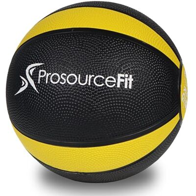 ProsourceFit Gele 6lb Medicine Ball - Krachttraining Apparatuur ProsourceFit Gele 6lb Medicine Ball - Krachttraining Apparatuur