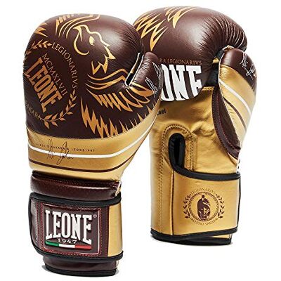 LEONE 1947 Legionarivs bokshandschoenen, uniseks, volwassenen, bordeaux, 250 g LEONE 1947 Legionarivs bokshandschoenen, uniseks, volwassenen, bordeaux, 250 g