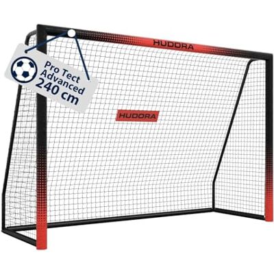 HUDORA Voetbaldoel Pro Tect Advanced – outdoor voetbaldoel met net en weerbestendige ommanteling voor kinderen/volwassenen – eenvoudige opbouw in de tuin – hoogwaardige doelwand met ritssluitingen en HUDORA Voetbaldoel Pro Tect Advanced – outdoor voetbaldoel met net en weerbestendige ommanteling voor kinderen/volwassenen – eenvoudige opbouw in de tuin – hoogwaardige doelwand met ritssluitingen en