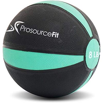 Prosourcefit 3,6kg Groene Rubber Medicinebal - Kernkracht Training Prosourcefit 3,6kg Groene Rubber Medicinebal - Kernkracht Training