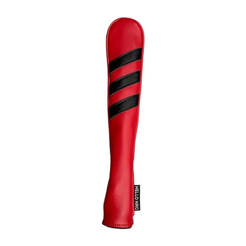 Perfeclan Golf Alignment Stick Cover, Golf Indicator Staafhouder, Club Cover Beschermhoes voor Golf Richtingaanwijzer, Rood