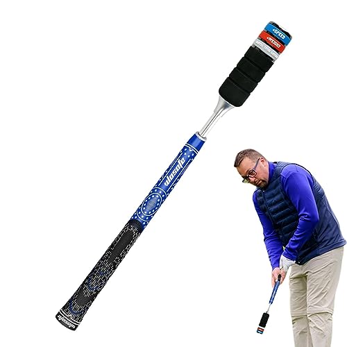 HAMIL Golfswing Trainerstick   Verstelbare en afneembare golftrainingshulp   Swingtrainer voor krachtflexibiliteit en tempotraining, golfhulptraining, golftrainingsapparatuur