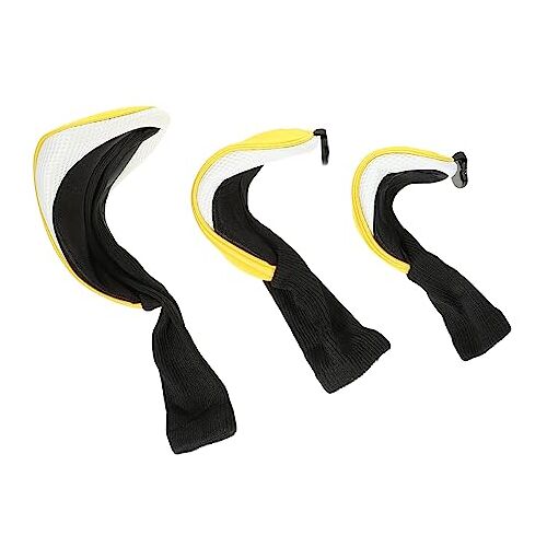 Yardwe 9 Stuks Golf Putter Cover Buitensporten Voor Buiten Golfclub Hoes Golfclub Hybride Headcover Outdoor Covers Voor Golfclubs Club Covers Draagbaar