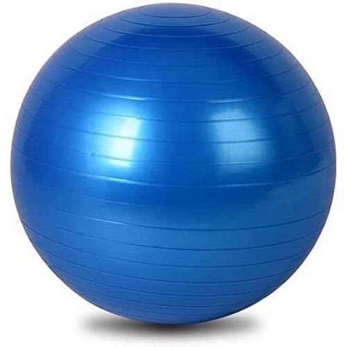 NOZEM Fitnessbal Yoga Pilatesbal Home Gym Bureaustoel Fitness Gewichtsverlies Evenwichtstraining Bevallingshulp (Color : Blu, Size : 45cm)