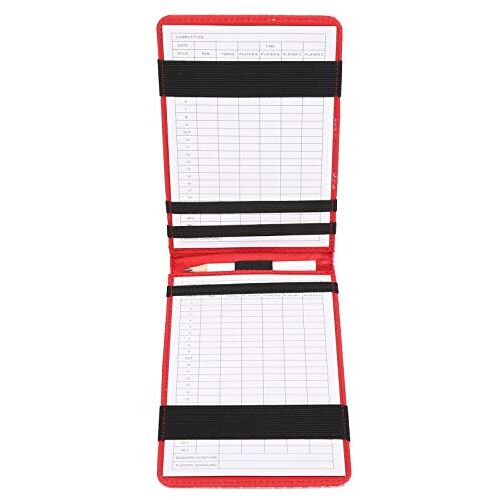 NOENNULL Scorecard Houder PU Lederen Scoring Boek Score Card Keeper voor Outdoor Sport