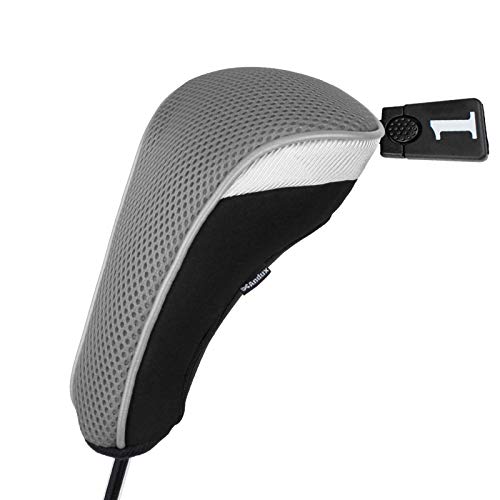 Andux Golf 460cc Drivers Club Hoofddeksels Korte Hals Grijs