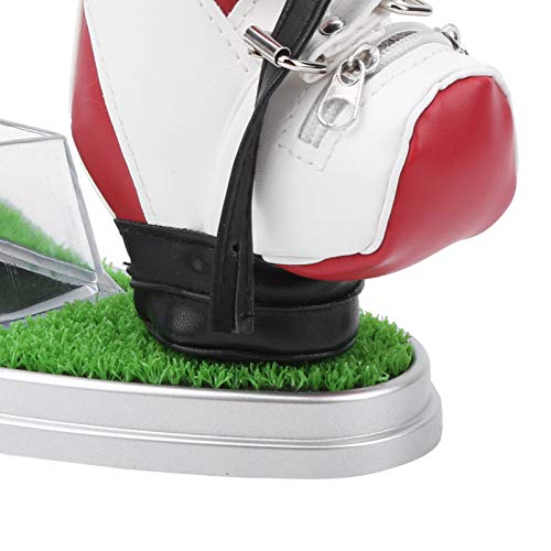 Ong Duurzame golfpennenhouder, golf souvenirs geschenken golfbureau decoratie, hoge kwaliteit wit en rood voor golfer fans