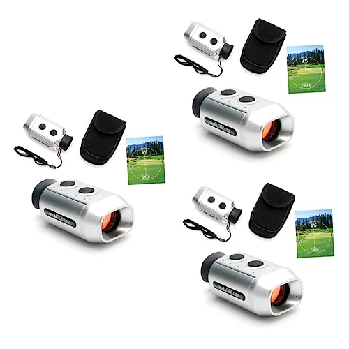 Yardwe 3Pcs Afstandsmeters Voor Golfen Golf Afstandsmeters Golf Afstandsmeter Afstandsmeters Voor Golf Digitale Afstandsmeter Zakformaat Afstandsmeter Digitale Scope Elektronische Zicht