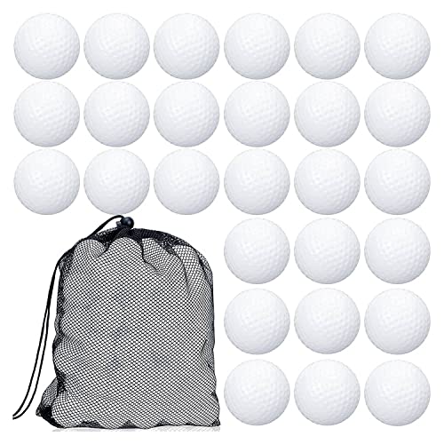 Naemriee 100 golftrainingsballen, holle golfballen met opslag in voor training