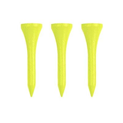 Izzo Golf A85042 Houten Golf Tee, Neon Geel, 4,4 cm Izzo Golf A85042 Houten Golf Tee, Neon Geel, 4,4 cm