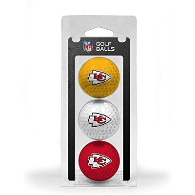 Team Golf NFL Kansas City Chiefs 3 Golfbal Pack Regulation Size Golfballen, 3 Pack, Full Color Duurzaam Team Impressum Team Golf NFL Kansas City Chiefs 3 Golfbal Pack Regulation Size Golfballen, 3 Pack, Full Color Duurzaam Team Impressum