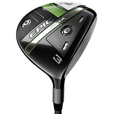 Callaway Epic Max 3+ Hout (rechtshandig, IM10 60G, stijf), zwart Callaway Epic Max 3+ Hout (rechtshandig, IM10 60G, stijf), zwart