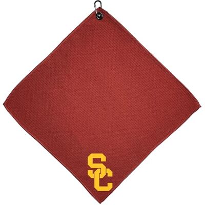 Team Golf NCAA USC Trojans microvezel golfhanddoek, 15 x 15 Team Golf NCAA USC Trojans microvezel golfhanddoek, 15 x 15