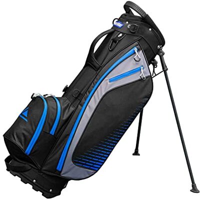 Longridge Super Lite Stand Bag Zwart/Royal Longridge Super Lite Stand Bag Zwart/Royal
