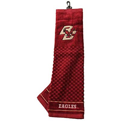 Team Golf NCAA Boston College Eagles Geborduurde Golfhanddoek, Geruite Scrubber-ontwerp, Geborduurd Logo Team Golf NCAA Boston College Eagles Geborduurde Golfhanddoek, Geruite Scrubber-ontwerp, Geborduurd Logo