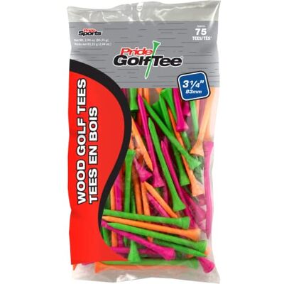 PrideSports Pride Golf Tee Deluxe Tee, 3-1/10,2 cm PrideSports Pride Golf Tee Deluxe Tee, 3-1/10,2 cm