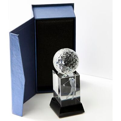 Longridge STIRLING 3D DRIVER CRYSTAL TROFEE 125MM Longridge STIRLING 3D DRIVER CRYSTAL TROFEE 125MM