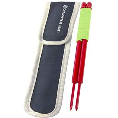 GoSports Down The Line 10ft Putting String Guide Golf Alignment Training Aid, Master Straight en Breaking Putts, Groen GoSports Down The Line 10ft Putting String Guide Golf Alignment Training Aid, Master Straight en Breaking Putts, Groen