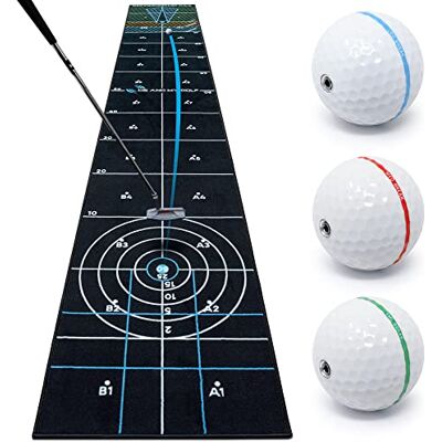 ME AND MY GOLF 6 IN 1 Games Golf Putting Mat (4,3 m) Inclusief instructietrainingsvideo's ME AND MY GOLF 6 IN 1 Games Golf Putting Mat (4,3 m) Inclusief instructietrainingsvideo's