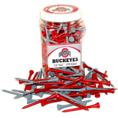 Team Golf NCAA 2-3/4" Golf Tees, 175 Pack, Verordening Maat, Multi Team Kleuren Team Golf NCAA 2-3/4" Golf Tees, 175 Pack, Verordening Maat, Multi Team Kleuren