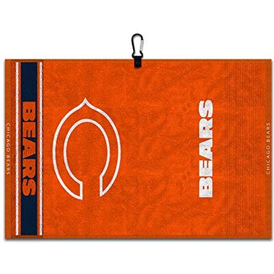 Team Effort Chicago Bears NFL Gezicht/Club Jacquard Golf handdoek Team Effort Chicago Bears NFL Gezicht/Club Jacquard Golf handdoek