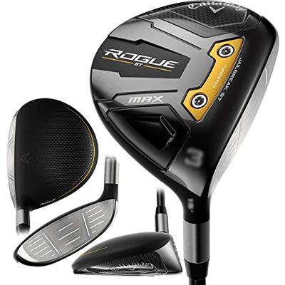 Callaway Golf 2022 Rogue ST Max Fairway Wood (rechterhand, blauw Tensei, 65 G, Regular Flex, 11 hout) Callaway Golf 2022 Rogue ST Max Fairway Wood (rechterhand, blauw Tensei, 65 G, Regular Flex, 11 hout)
